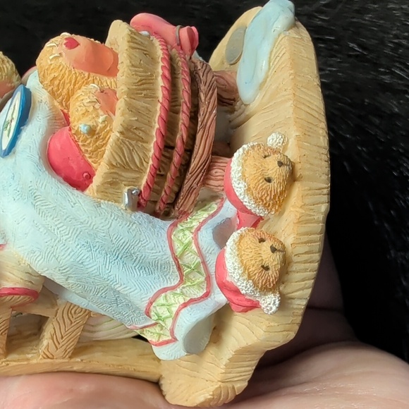 Cherished Teddies Santa Bear Figurine 1998 - Picture 8 of 10